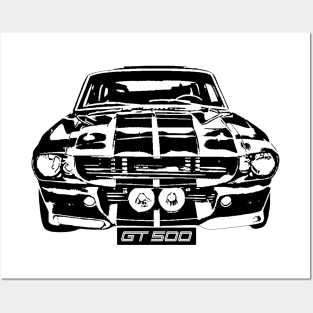 MUSTANG GT500 Posters and Art